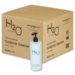 Clearance H2O Therapy 16.23 oz Conditioner - White Tea and Lemongrass (12/Carton) Cleaning & Janitorial Supplies