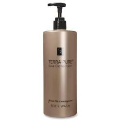 Sale Terra Pure 16.23 oz Body Wash - Green Tea Lemongrass (12/Carton) Cleaning & Janitorial Supplies