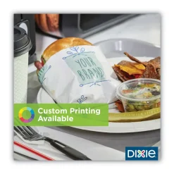 Hot 12 in. x 12 in. All-Purpose Dry Wax Paper Food Wrap - White (5000/Carton) Tabletop And Serveware