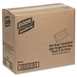 Sale 15.12 in. x 10.75 in. Dry Wax Lightweight Deli Paper (12/Carton) Tabletop And Serveware