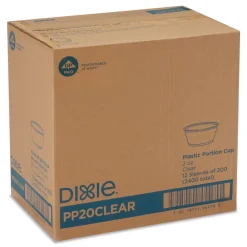 Plastic Souffle/Portion Cups 2 oz. - Clear (2400/Carton) Tabletop And Serveware