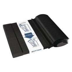 Hot SmartStock Mediumweight Spork Plastic Tri-Tower Dispensing System Cutlery - Black (960/Carton) Tabletop And Serveware