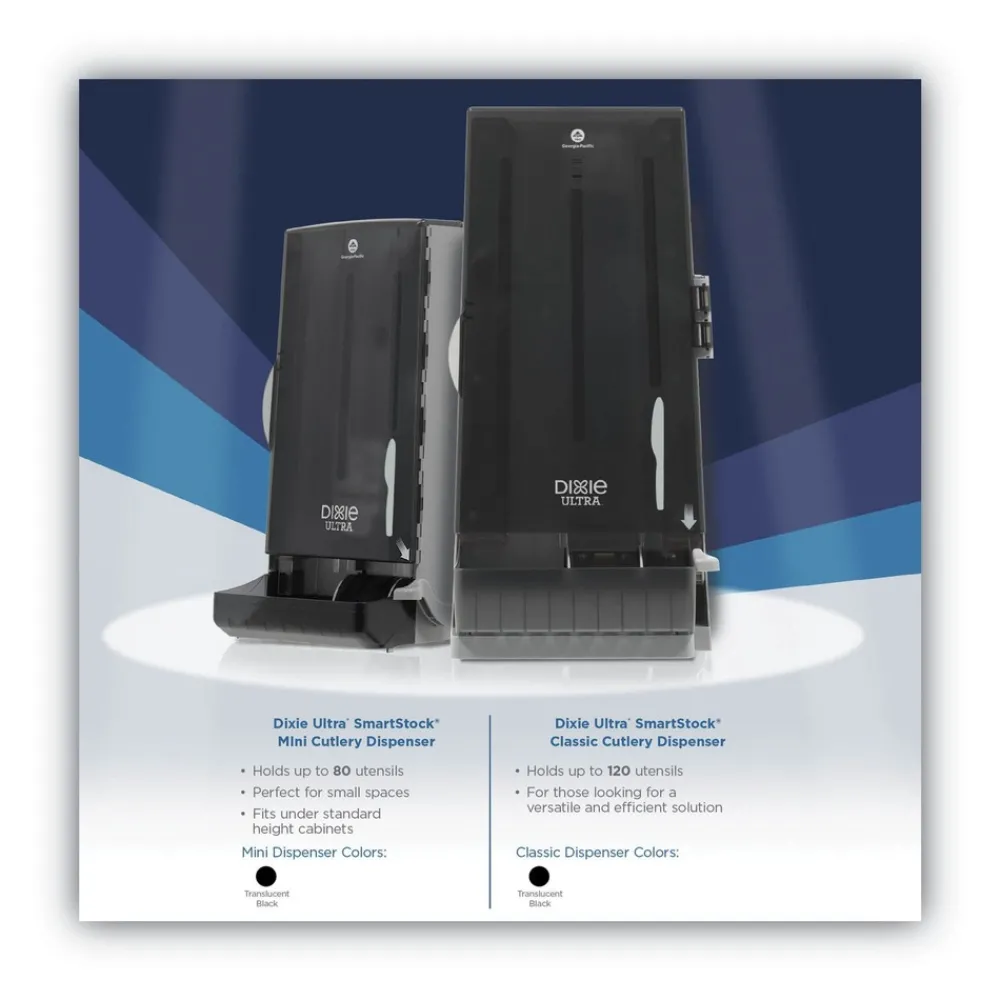 Discount SmartStock Series-O 7 in. Heavyweight Plastic Cutlery Knives Refill - Black (40/Pack, 24 Packs/Carton) Tabletop And Serveware