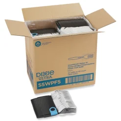 Best SmartStock Wrapped Heavyweight Cutlery Forks Refill - Black (960/Carton) Tabletop And Serveware