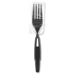 Best SmartStock Wrapped Heavyweight Cutlery Forks Refill - Black (960/Carton) Tabletop And Serveware