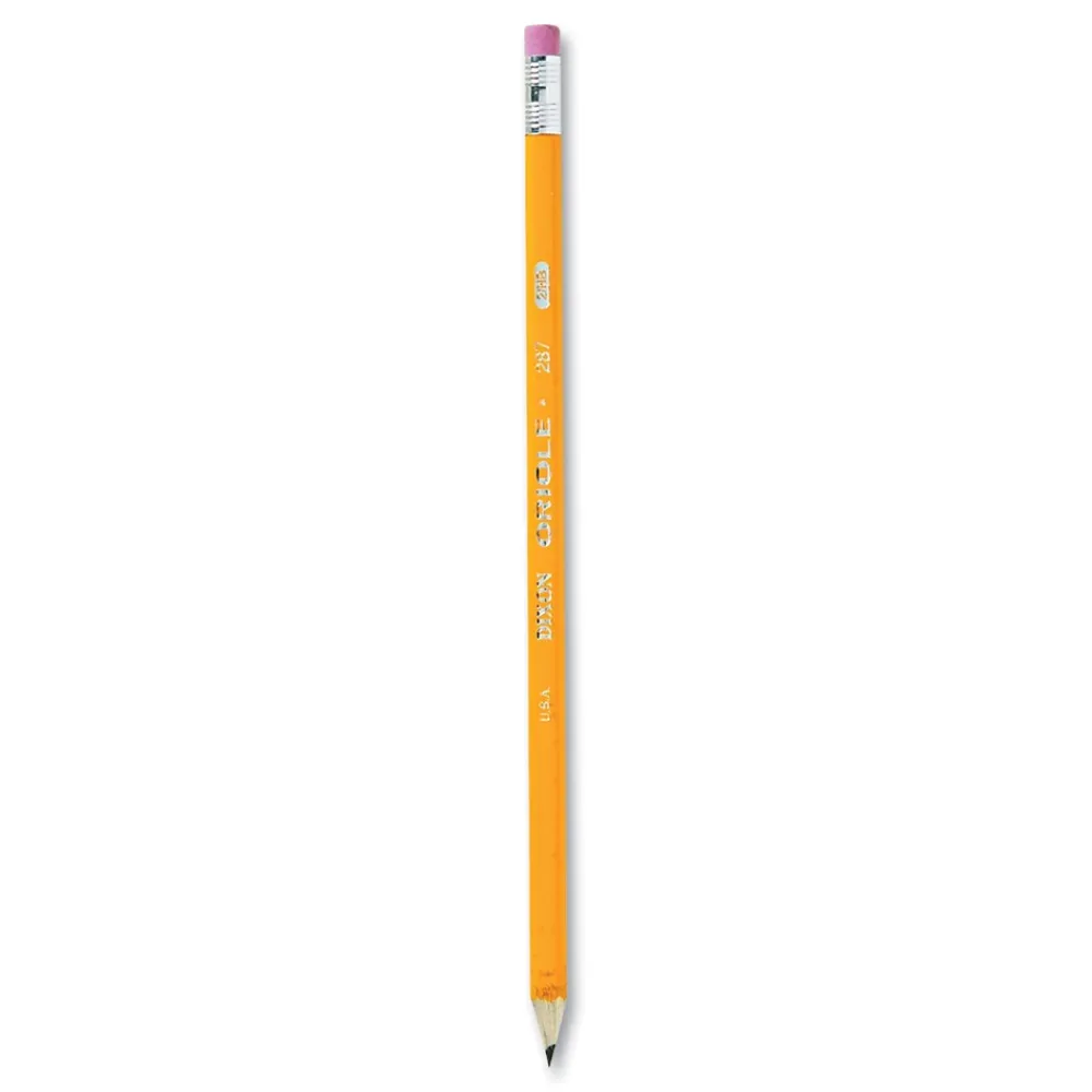 New Oriole HB (No. 2) Presharpened Pencils - Black Lead/Yellow Barrel (1-Dozen) Pens, Pencils & Markers