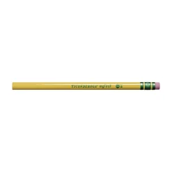 Clearance Ticonderoga Beginners HB (No. 2) Woodcase Pencil with Eraser and Microban Protection - Black Lead/Yellow Barrel (1-Dozen) Pens, Pencils & Markers