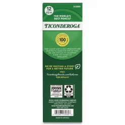 Outlet Ticonderoga Beginners HB (#2) Woodcase Pencil with Microban - Black Lead/Yellow Barrel (1-Dozen) Pens, Pencils & Markers