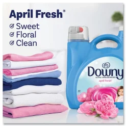 Online 140 oz Liquid Fabric Softener - April Fresh (4/Carton) Cleaning & Janitorial Supplies