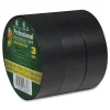 0.75 in. x 50 ft. 1 in. Core Pro Electrical Tape - Black (3/Pack) Tapes & Adhesives
