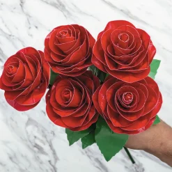 Outlet 1.88 in. x 20 yards 3 in. Core Colored Duct Tape - Red (1-Roll) Mailing, Packing & Shipping