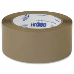 Online HP260 1.88 in. x 60 yards 3 in. Core Packaging Tape - Tan (1-Roll) Tapes & Adhesives
