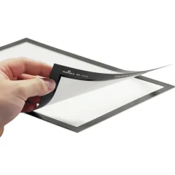 Best DURAFRAME 11 in. x 17 in. Sign Holder - Black Frame (2/Pack) Floor Signs