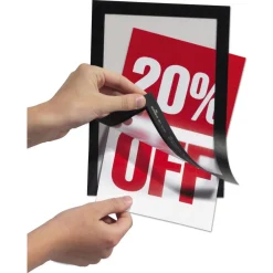 Outlet DURAFRAME 5.5 x 8.5 Sign Holder - Black Frame (2/Pack) Floor Signs