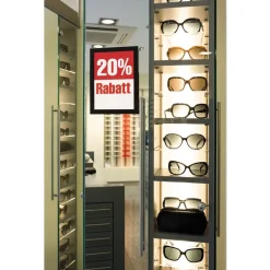 Outlet DURAFRAME 5.5 x 8.5 Sign Holder - Black Frame (2/Pack) Floor Signs