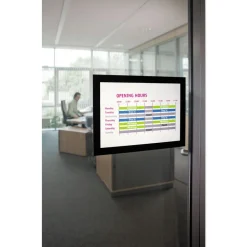 Outlet DURAFRAME 5.5 x 8.5 Sign Holder - Black Frame (2/Pack) Floor Signs