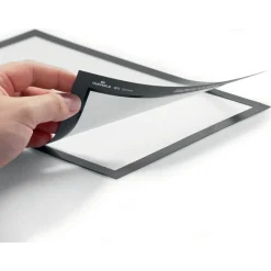 DURAFRAME MAGNETIC Sign Holder Frame 13.39 x 17.87 Black Frame 2/Pack Office Furniture & Lighting