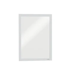 Sale Infoframe DURAFRAME 9.5 in. x 12 in. Self Adhesive Double Sided Sign Holder - White Frame (2/Pack) Office Furniture & Lighting