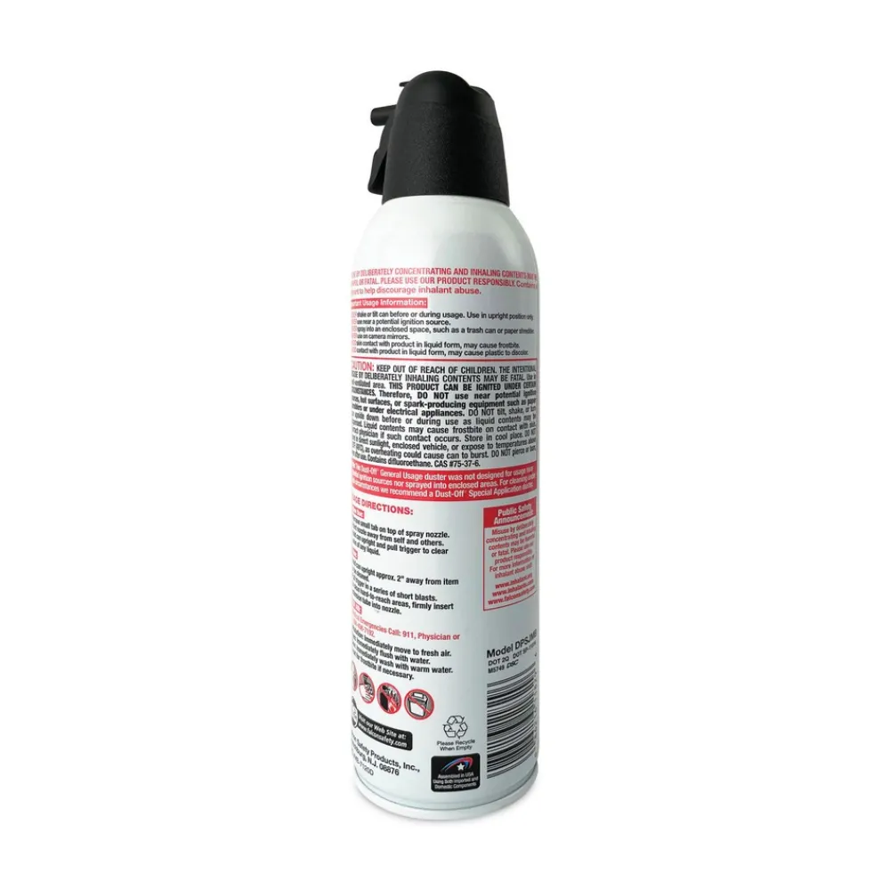 Sale 17 oz. Can Disposable Compressed Air Duster (2/Pack) Office Accessories