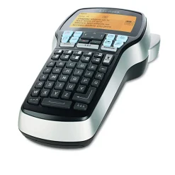 LabelManager 420P 4.06 in. x 2.24 in. x 8.46 in. 0.5 in./s Print Speed Label Maker Labels & Label Makers