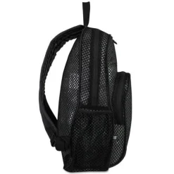 Best 12 in. x 17.5 in. x 5.5 in. Polyester Mesh Backpack Fits Devices Up to 17 in. - Black Office Electronics & Batteries