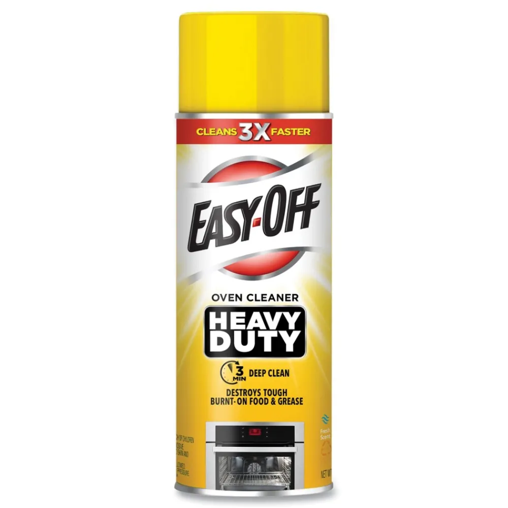New 14.5 oz. Aerosol Spray Heavy Duty Foam Oven Cleaner - Fresh Scent (6/Carton) Cleaning & Janitorial Supplies