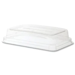 Sale EP-SCRC16LID WorldView 7.5 in. x 5 in. x 1.6 in. Plastic 100 Percent Recycled Content Lid - Clear (400/Carton) Tabletop And Serveware