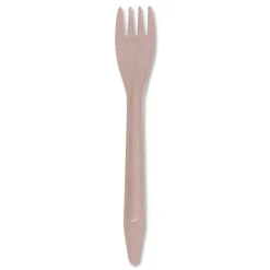 New General Purpose Fork Wood Cutlery - Natural (500/Carton) Tabletop And Serveware