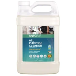 1 Gallon Orange Plus All-Purpose Cleaner and Degreaser Bottle - Citrus Scent (4/Carton) Cleaning & Janitorial Supplies