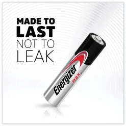 1.5V MAX AAA Alkaline Batteries (6/Box) Office Electronics & Batteries