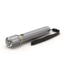 Hot Vision HD with 2 AA Batteries - Silver Flashlights