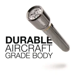 Hot Vision HD with 2 AA Batteries - Silver Flashlights