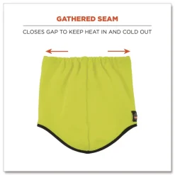 Online N-Ferno 6960 One Size Fits Most Fleece Neck Gaiter - Hi-Vis Lime Masks