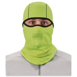 Outlet N-Ferno 6823 One Size Fits Most Fleece Hinged Balaclava Face Mask - Lime Masks