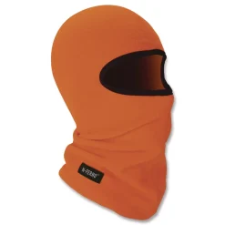 Outlet N-Ferno 6821 One Size Fits Most Fleece Balaclava Face Mask - Orange Masks