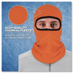 Outlet N-Ferno 6821 One Size Fits Most Fleece Balaclava Face Mask - Orange Masks