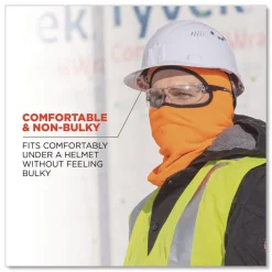 Outlet N-Ferno 6821 One Size Fits Most Fleece Balaclava Face Mask - Orange Masks