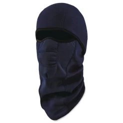 Clearance N-Ferno 6823 One Size Fits Most Fleece Hinged Balaclava Face Mask - Navy Masks