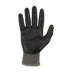 Hot ProFlex 7072 ANSI A7 Nitrile-Coated CR Gloves, Gray, X-Large, 12/Pairs/Pack Work Gloves