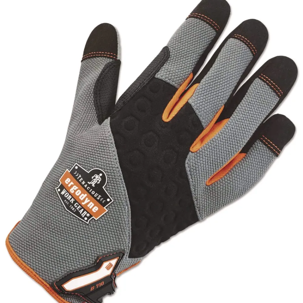 Sale ProFlex 710 Heavy-Duty Utility Gloves - Medium Gray (1-Pair) Work Gloves
