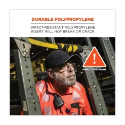 Hot Skullerz 8945 Universal Bump Cap Insert - Gray Protective Head Gear