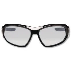 Hot Skullerz Loki Nylon/Polycarb Safety Glasses/Goggles - Black Frame/Indoor/Outdoor Lens Eye Protection