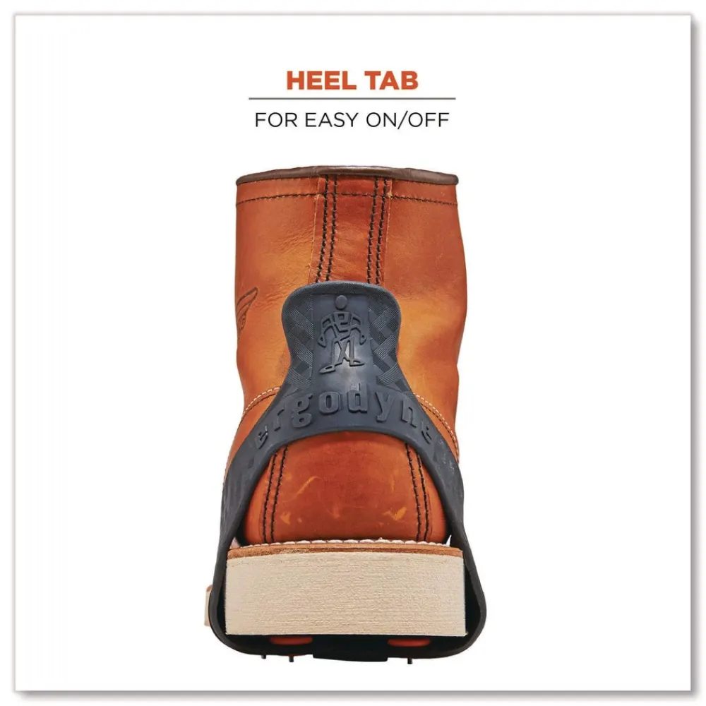 Clearance Trex 6300 One Piece Slip-on Ice Cleats - 2X-Large Black (1-Pair) Fall Protection