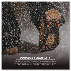 Clearance Trex 6300 One Piece Slip-on Ice Cleats - Medium Black (1-Pair) Fall Protection