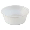 1.5 oz. Squat Plastic Portion Cups - Translucent (10/Carton) Tabletop And Serveware