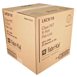 Online Kal-Clear/Nexclear X-Style Straw Slot/Flavor Buttons Plastic Drink Cup Lids Fits 9 oz. to 10 oz. Cold Cups - Clear (2500/Carton) Tabletop And Serveware