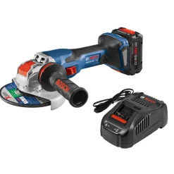 Online Factory Reconditioned PROFACTOR 18V Spitfire X-LOCK Connected-Ready 5 - 6 in. Cordless Angle Grinder Kit with Slide Switch (8.0 Ah) Angle Grinders