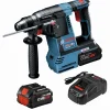 Discount Factory Reconditioned Bulldog 18V Brushless Lithium-Ion 1 in. Cordless SDS-Plus Rotary Hammer Kit with 2 Batteries (8 Ah) Concrete Tools|Demo And Breaker Hammers