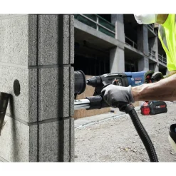 Clearance Factory Reconditioned 18V EC Brushless SDS-Plus Bulldog 1 in. Cordless Rotary Hammer Kit with (2) CORE18V 8 Ah High Power Batteries Concrete Tools|Demo And Breaker Hammers