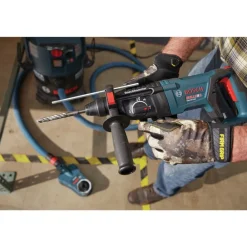 Clearance Factory Reconditioned 18V EC Brushless SDS-Plus Bulldog 1 in. Cordless Rotary Hammer Kit with (2) CORE18V 8 Ah High Power Batteries Concrete Tools|Demo And Breaker Hammers